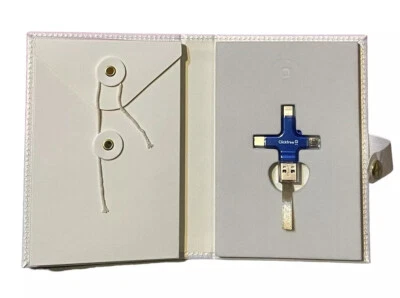 ClickFree Pro 256GB Navy Blue Photo and Video Saver Device New Open Box - Image 1 of 4