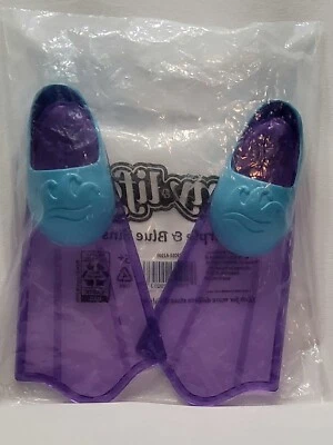 Aletas de natación My Life As azules y púrpuras aletas de agua para muñecas de 18" Foto 1 de 2