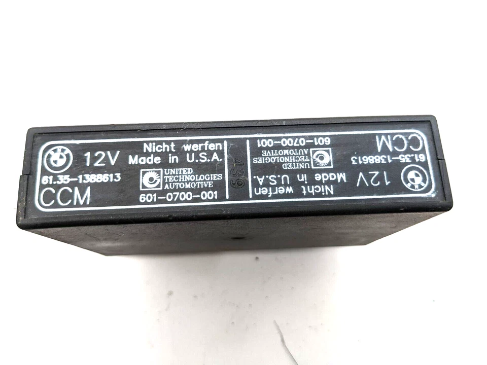 Módulo de control de comprobación BMW E34 serie 5 E32 unidad CCM M5 525i 540i 1988-1995 OEM Foto 1 de 1
