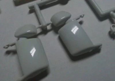 Juego de espejos retrovisores versión plástico #3 para remolque semirremolque Tamiya 1/14 Scania 6x4 4x2 Foto 1 de 4