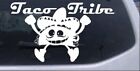 Taco Tribe Man Car Or Truck Window Laptop Decal Sticker 8x4.7