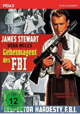 Secret Agent Des Fbi Vera Miles James Stewart 1959 DVD New The F.B.I Story - Image 1 of 2