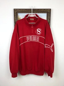 Chaqueta de fútbol vintage de los 90 Puma Sandviken fútbol pista sudadera talla XL - Imagen 1 de 16