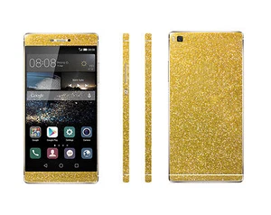2 x folia brokatowa do Huawei Ascend P8 Bling Skins Naklejka Full Body Folia ochronna - Zdjęcie 1 z 10