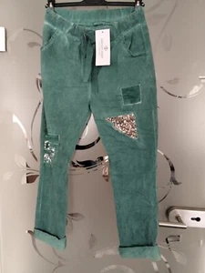 Hose, Schlupfhose- MADE IN ITALY - Bild 1 von 2