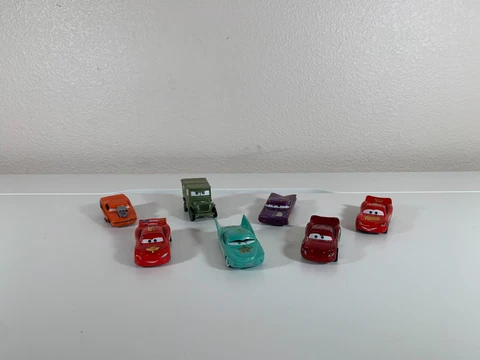 Lot of 7 Disney Pixar CARS Diecast Metal 1:55 Cover