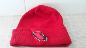 Adidas Arizona Cardinals Beanie Hat Adult One Size Red  Knit Hat 100% Acrylic - Picture 1 of 6
