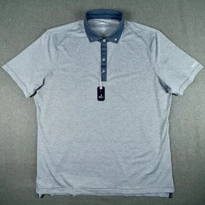 Johnnie-O Golf WALSH Polo Herren Größe XL HEATHER TWILIGHT **BESCHREIBUNG LESEN - Bild 1 von 6