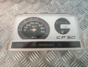 Q-30 SUZUKI LIDO CP 50 MARCADOR RELOJ CUADRO  CUENTA KILOMETROS AGUJA EN MAL EST - Bild 1 von 6