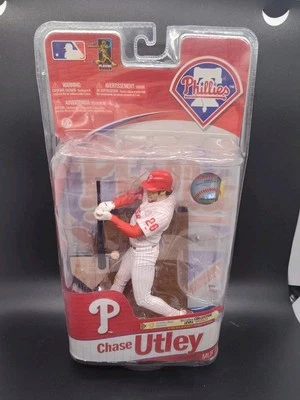 McFarlane MLB Series 27 Of Chase Utley Philadelphia Phillies Uniform New Sealed - Image 1 of 4