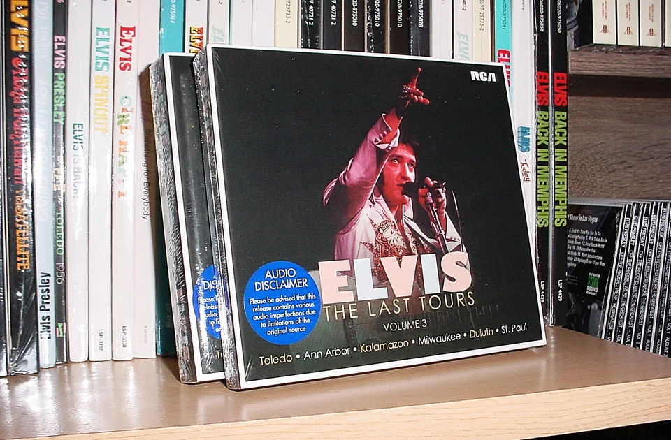 Elvis Presley: The Last Tours Vol.3 - FTD 3CD Boxset - (ships 1 day or same day) - Image 1 of 1