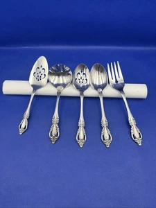 Oneida RAPHAEL Stainless Serving Set Distinction Deluxe Glossy Flatware Lot Of 5 - Picture 1 of 5