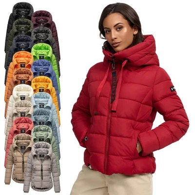 Navahoo Damen Stepp Jacke Steppjacke Übergangsjacke gesteppt gefüttert B930 NEU - Bild 1 von 3
