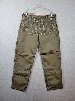 Winchester Green Camo Trebark Ankle Zip Vanvas Hunting Outdoor Pants Men's 38 - Image 1 of 4