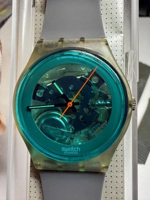 Swatch Standards 1986 GK103 Turquoise - Image 1 of 4