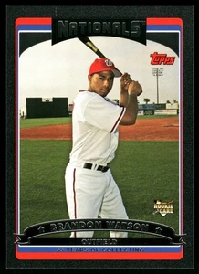 Brandon Watson Washington Nationals 2006 Topps Black #324 SN /55 - Picture 1 of 2