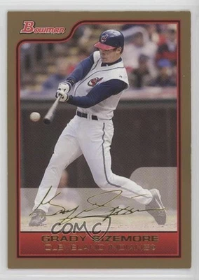 2006 Bowman Gold Grady Sizemore #52 - Image 1 of 2