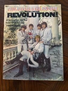 Rare Paul Revere & The Raiders Revolution! Songbook 1967 Photos Big Lyrics S724 - Picture 1 of 5