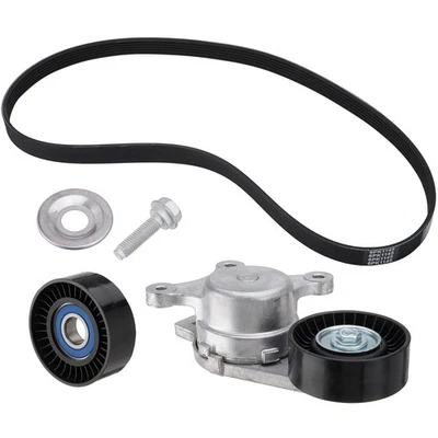 Polea tensora de correa de transmisión y correa serpentina para Ford Explorer Taurus 2011-2019 Foto 1 de 4