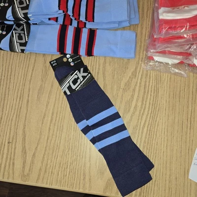 Calcetines TCK Pro Ajuste Rendimiento Fútbol Béisbol Softbol Unisex M Azul Marino Nuevos en Paquete Foto 1 de 4
