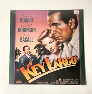 Key Largo Laserdisc LD - VTG NEW SEALED! Extended Play Edition- Bogart & Bacall - Picture 1 of 2