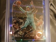 K81,076 - 2019-20 Hoops Premium Stock Prizms Blue #246 Jalen McDaniels