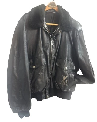 1987 David Bowie Glass Spider Leather Tour Jacket Size XL Bomber coat - Image 1 of 4