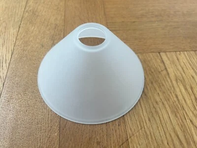 TRIO Pantalla de lámpara cono pantalla de vidrio lámpara colgante G4 o G9 D 12 cm altura 6 cm O 22 mm