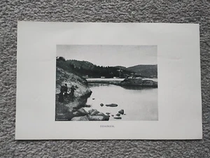 Eidanger, Norway - Antique Print - 1896 - Picture 1 of 1