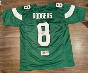 Aaron Rodgers #8 signiertes New York Jets Football Trikot Echtheitszertifikat PAAS 100769 - Bild 1 von 4