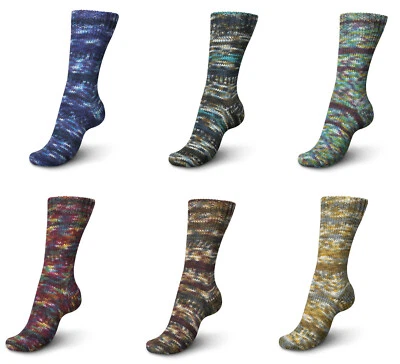 150g Sockenwolle 8-fädig ( REGIA ) COLORITO COLOR 8-fach (59,67€/kg)