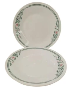 2 Vintage Corelle Rosemarie 6.75” Bread Plate # 16989 – Corrosem Discontinued - Picture 1 of 4