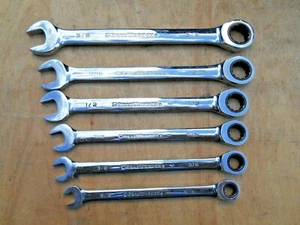 GEARWRENCH SAE RATCHETING WRENCH SET , 5/16" - 5/8" , 6 PCS. - Picture 1 of 2