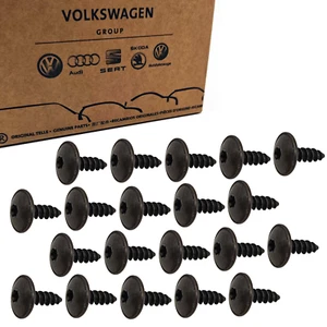 20x Original VW Schraube Motor Unterfahrschutz N90974701 Für Passat Audi Q2 Q3 - Picture 1 of 6