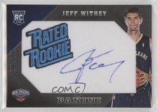 2013-14 Panini Rated Rookies /100 Jeff Withey #32 Rookie Auto RC