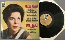 Y500 Mahler Songs Baker Barbirolli EMI Electrola 1 C 063-00 347 Stereo