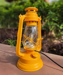 Vintage style Hurricane Retro Lamp Antique Collectible Electric Decors Lantern. - Picture 1 of 10