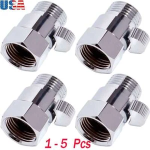 1-5Pcs G1/2" Flow Quick Control Shut OFF Valve Fit Shower Head Hand Water Saver - Picture 1 of 14