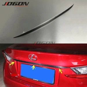 Car Rear Door Logo Trunk Moulding Cover Trim For Lexus RC200 300 350 RC F SPORT - Picture 1 of 7