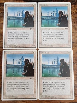 4x MTG ⭐Abu Jafar ⭐12 HQ pics!⭐ Chronicles ⭐NM/Mint⭐ Abu Ja'far 1995 Magic x4 - Image 1 of 4