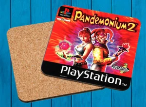 PANDEMONIUM 2 PLAYSTATION PSX SOTTOVASI IN LEGNO - Foto 1 di 1