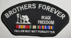 Parche de hombro Brothers Forever Iraqi Freedom aprox 2,75x5,25" - Imagen 1 de 2