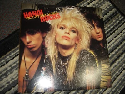 Hanoi Rocks - Two Steps From The Move 1984 Japan Vinyl LP Lyrics M-/M- - Image 1 of 2