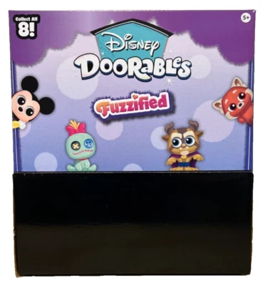 FUZZIFIED DISNEY DOORABLES FLOCKED SERIES 1 BRAND NEW SEALED BOX [24 PACKS] - Image 1 of 4