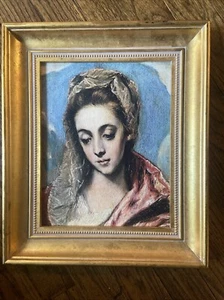 Holy Family with Saint Anne El Greco Picture on Canvas Framed Artwork Toledo - Picture 1 of 4