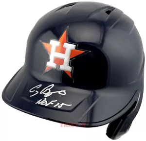 Craig Biggio Signed Houston Astros Full Size Batting Helmet Insc HOF 15 TRISTAR - Picture 1 of 2