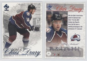 2001-02 Pacific Private Stock Retail Chris Drury #21