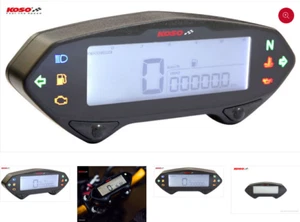 Tachometer mit Drehzahlmesser, mit E-Zeichen mit ABE D801RN Kaso BA041000 - Bild 1 von 2