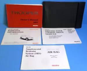 Isuzu Trooper 01 2001 manual de dueños - Imagen 1 de 1