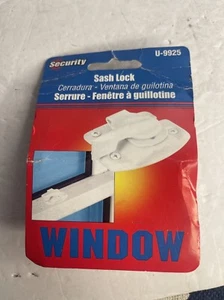 Security U-9925 Window Sash Lock, White, FREE SHIPPING - Picture 1 of 2